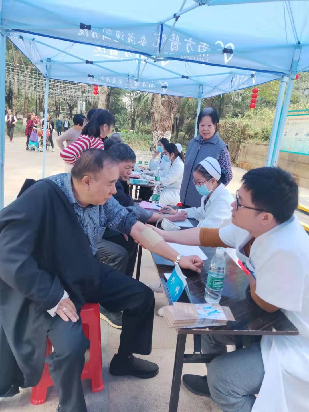 【健康在行动】1月10日南医泰成逸园分院走进中海金沙湾
