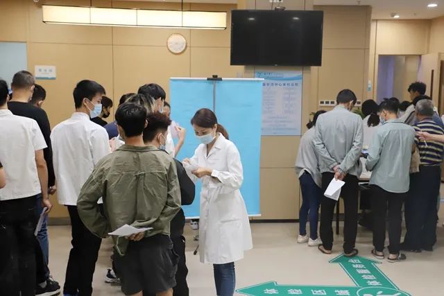 南方医院泰成逸园分院健康管理中心有序完成佛山知名集团公司团检工作